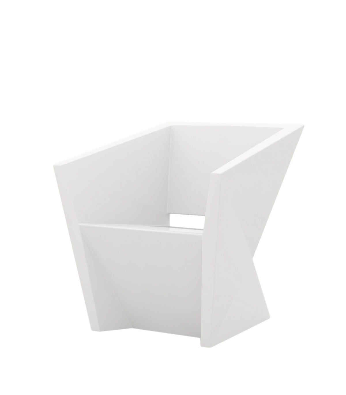 Faz Fauteuil de repas design Vondom laqué - blanc