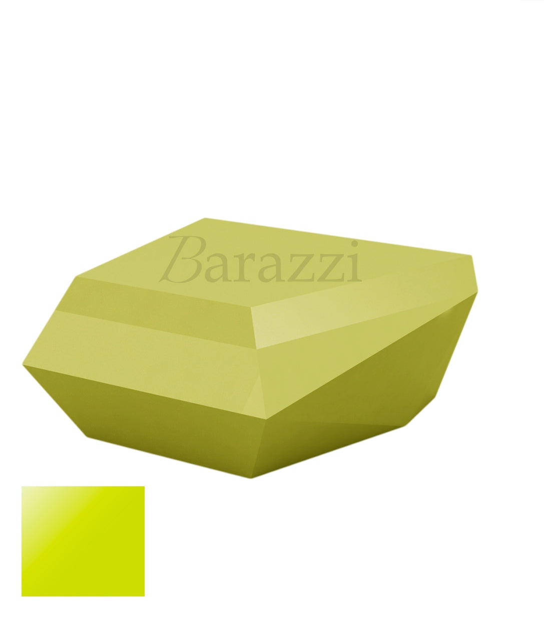 FAZ Sofa Pistachio Chaiselongue Lacquered Polyethylene Vondom