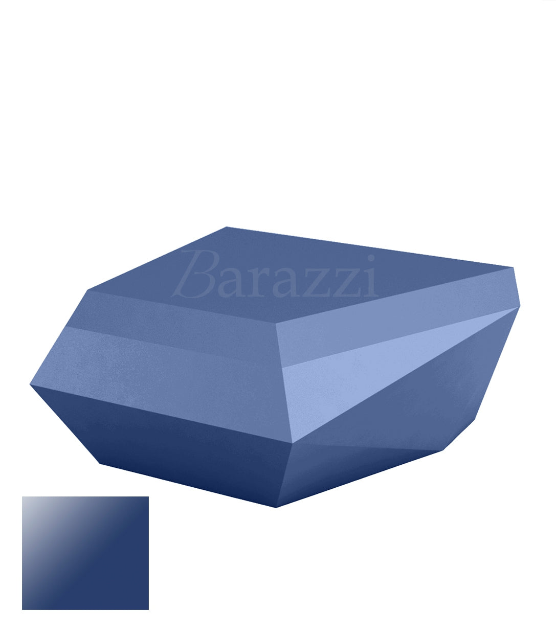 FAZ Sofa Navy Chaiselongue Lacquered Polyethylene Vondom