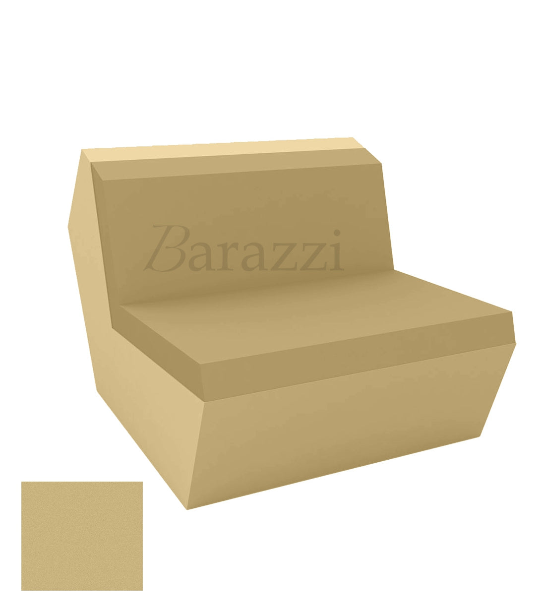 AZ Sofa Central Beige Polyethylene Mat Vondom