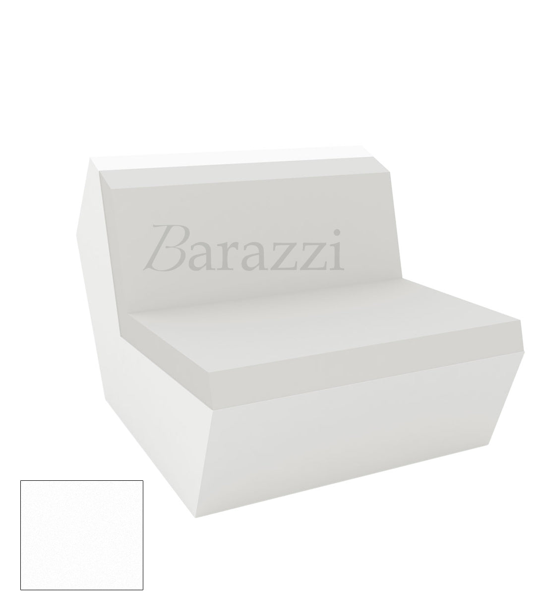 FAZ Sofa Central Translucide Polyethylene Mat Vondom