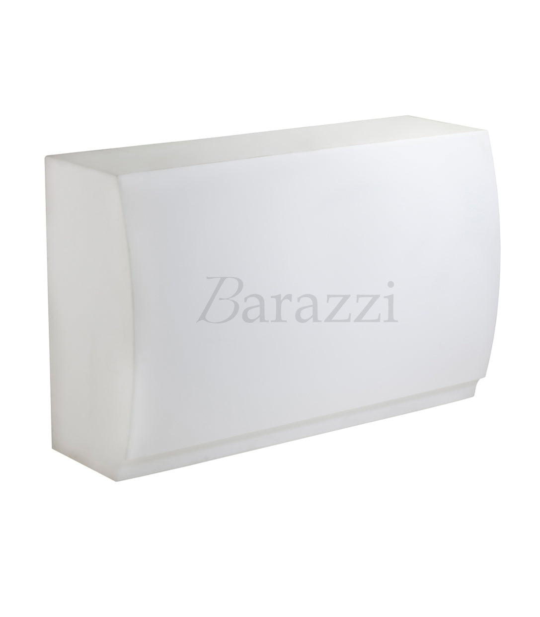 Fiesta 180 Comptoir de Bar Droit Blanc Mat par Vondom