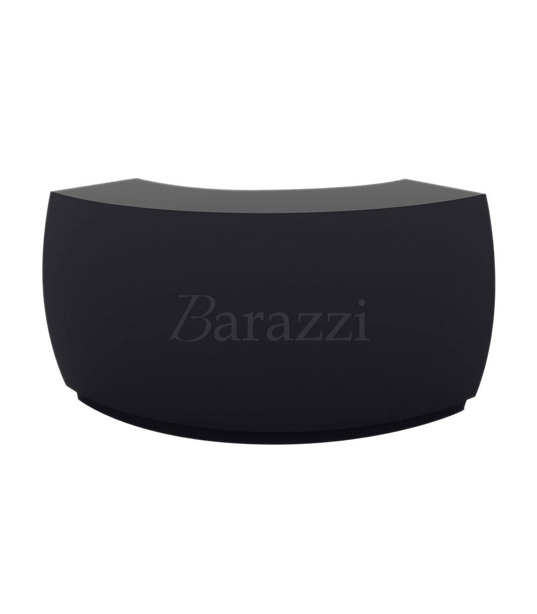 Fiesta Curved Bar with Anthracite Lacquered Finish by Vondom