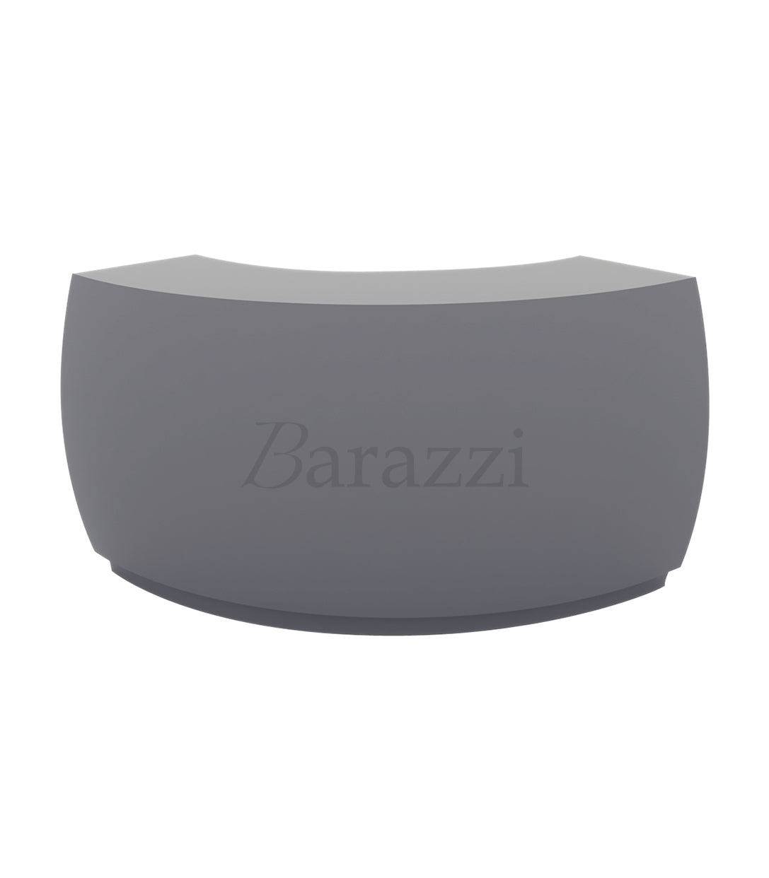 Fiesta Curved Bar with Steel Lacquered Finish by Vondom