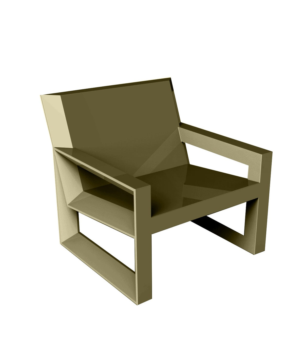 Frame - Fauteuil design laqué d'extérieur - Vondom