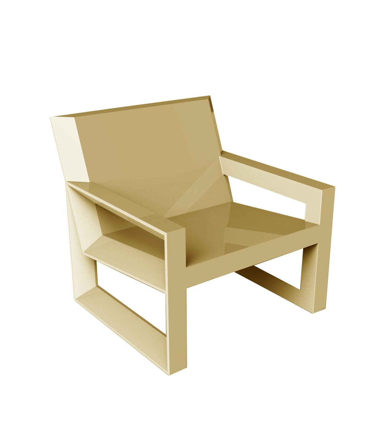 Frame - Fauteuil design laqué d'extérieur - Vondom