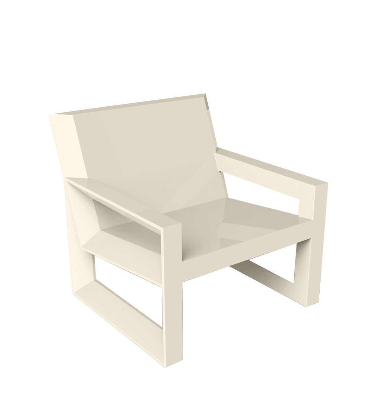 Frame - Fauteuil design laqué d'extérieur - Vondom
