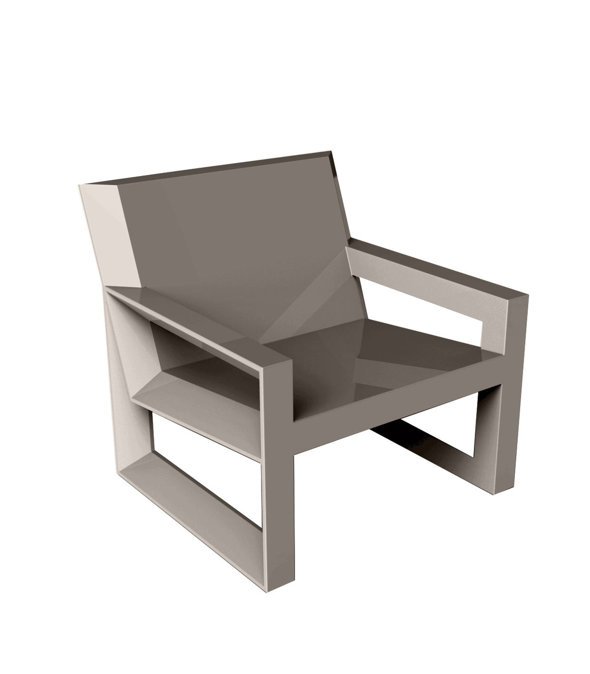 Frame - Fauteuil design laqué d'extérieur - Vondom