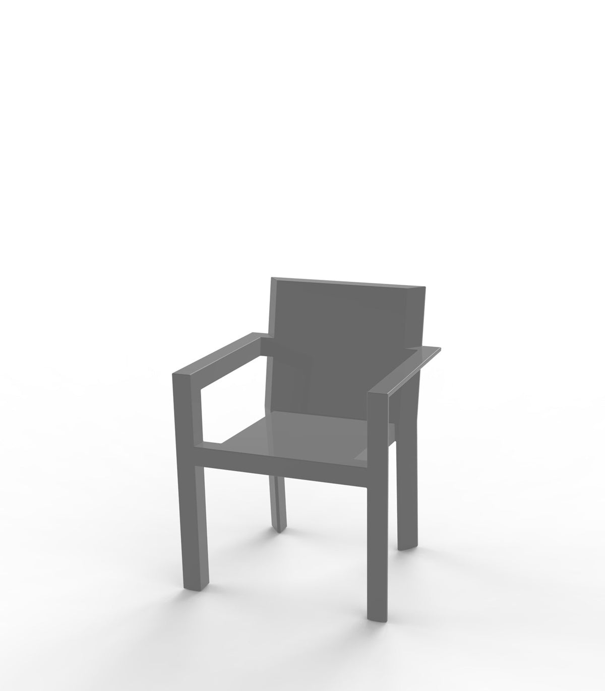 Frame - Fauteuil laqué avec accoudoirs design - Vondom
