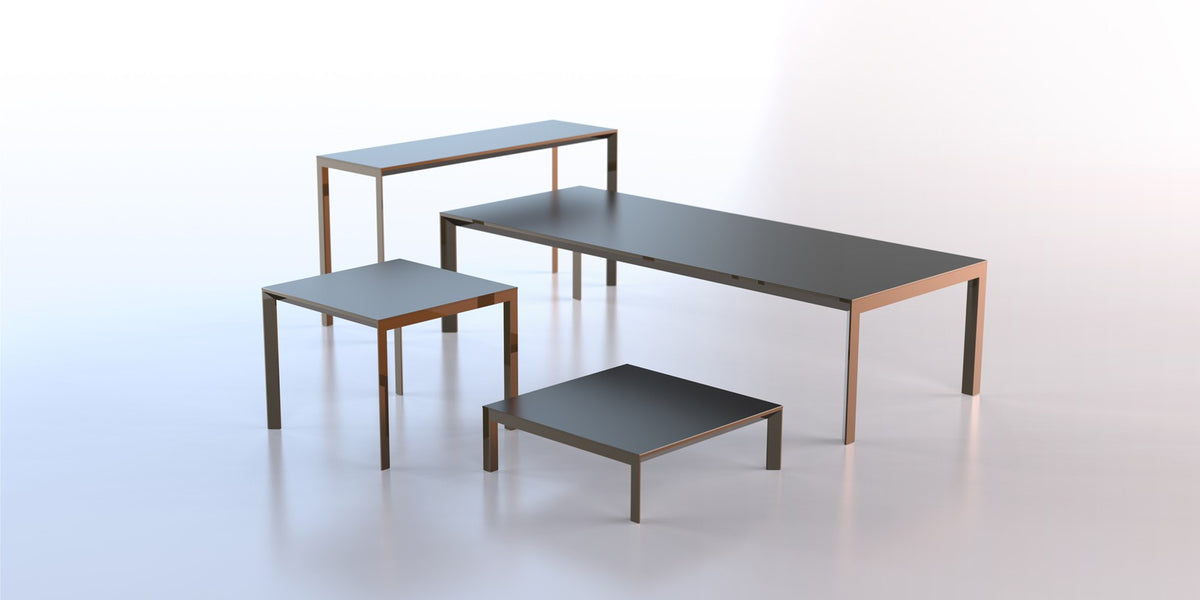 FRAME Square Coffee Table - Aluminum Design Coffee Table Vondom