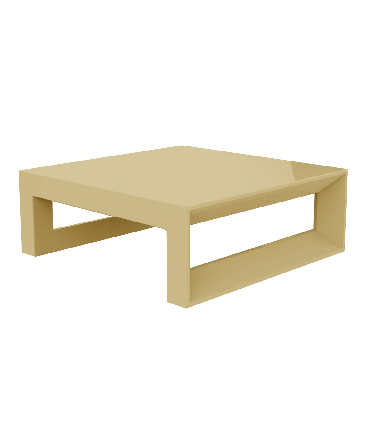 Frame - Table Basse Carrée Laquée - Vondom