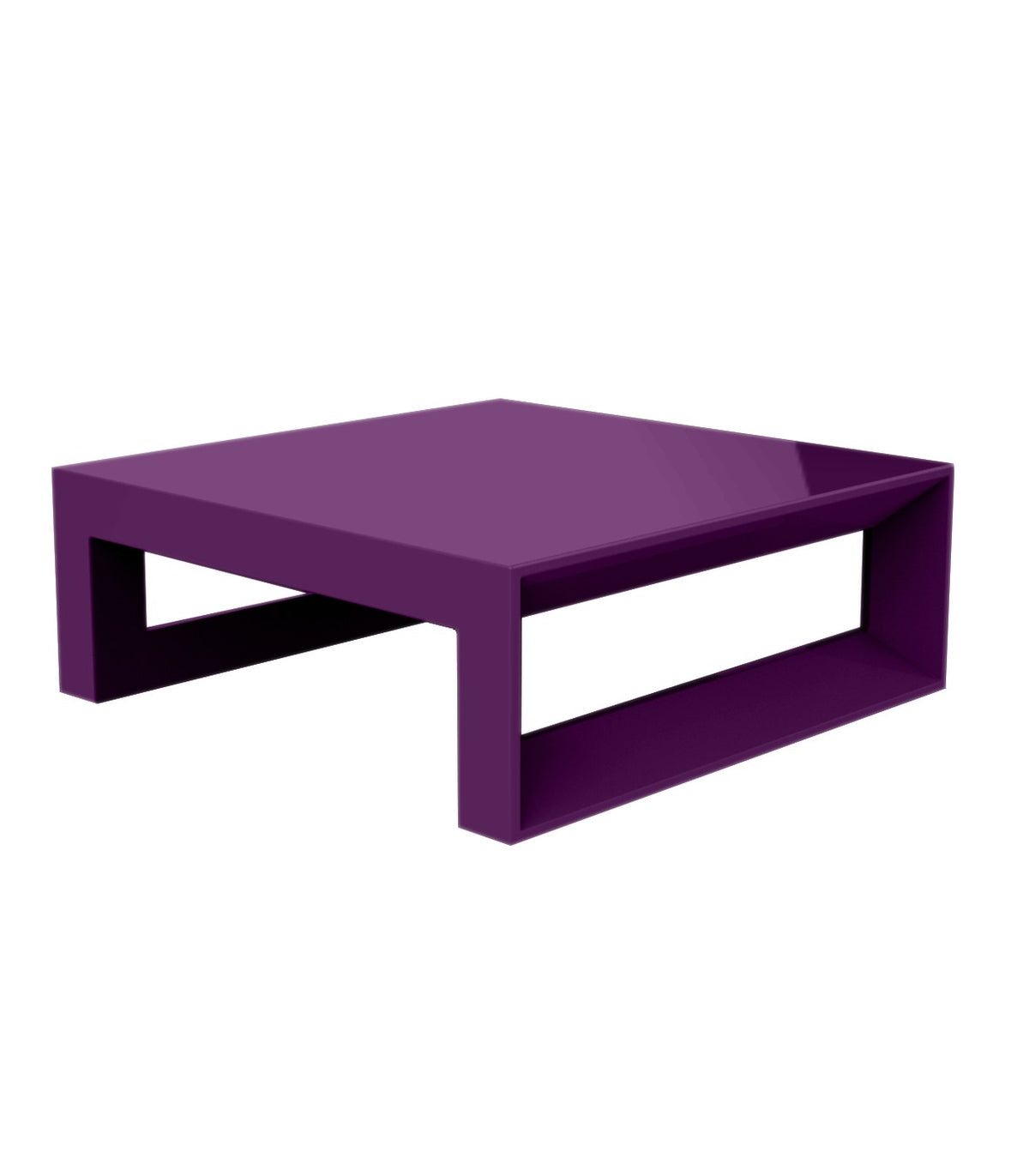 Frame - Table Basse Carrée Laquée - Vondom