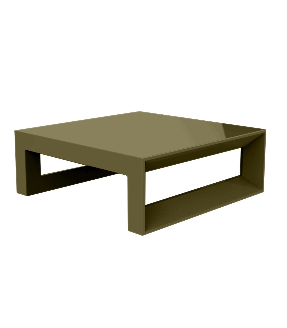 Frame - Table Basse Carrée Laquée - Vondom