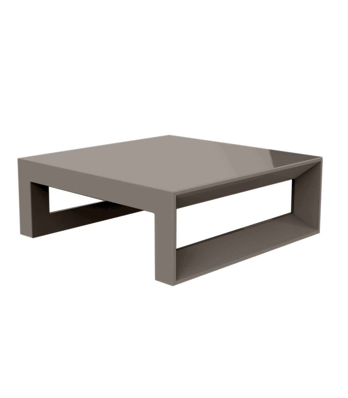 Frame - Table Basse Carrée Laquée - Vondom