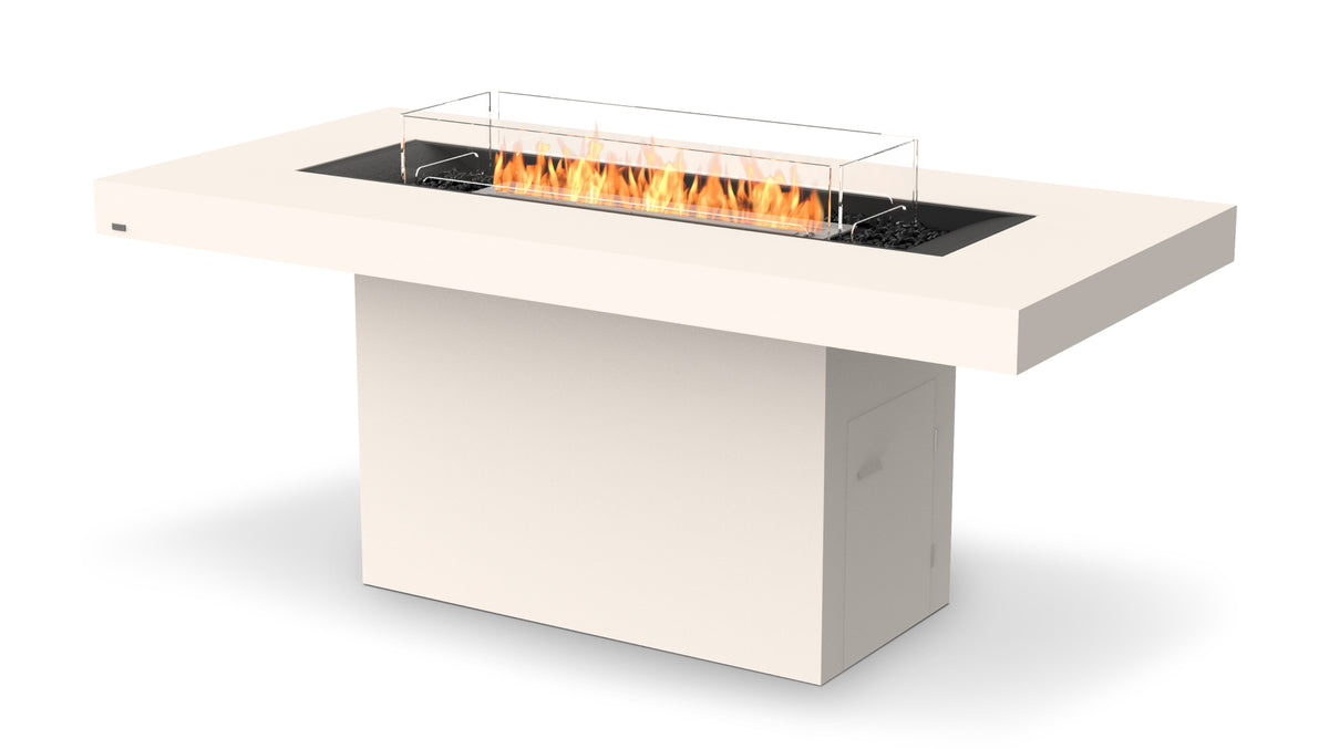 Gin 90 Bar Fire Pit Table - bone
