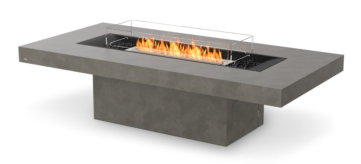 Gin 90 Fire Pit Table (Chat) - natural