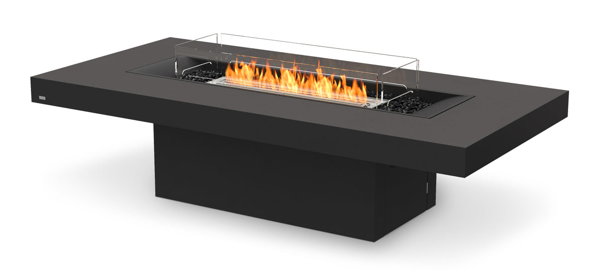 Gin 90 Fire Pit Table (Chat) - graphite