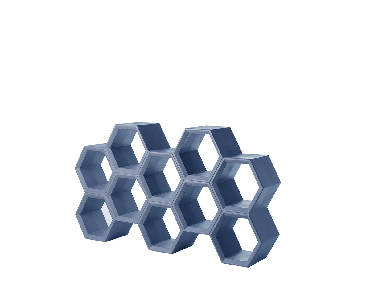 Hexa Bookshelf - Slide Design