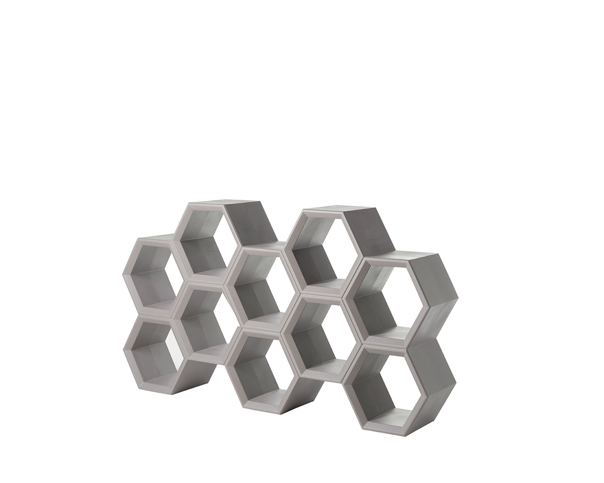 Hexa Bookshelf - Slide Design