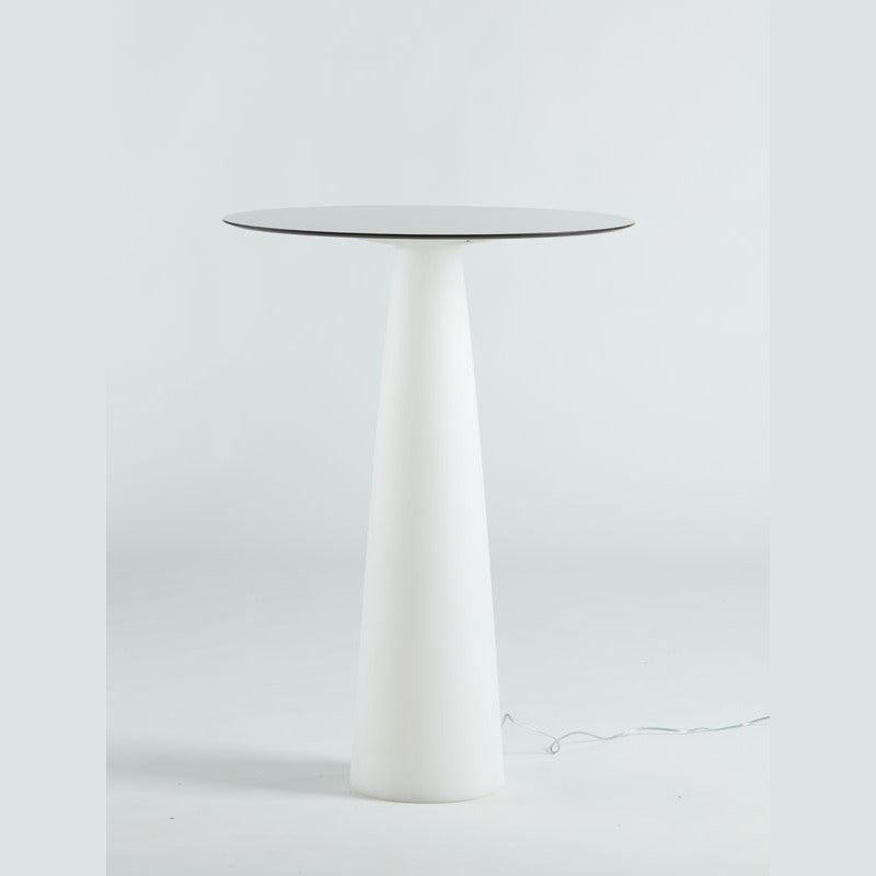 Hopla - Table Ronde pied Conique - Slide Design