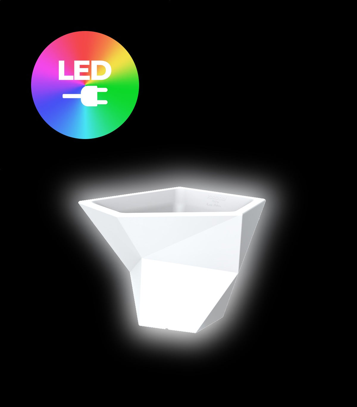 Luminous Geometrical Pot