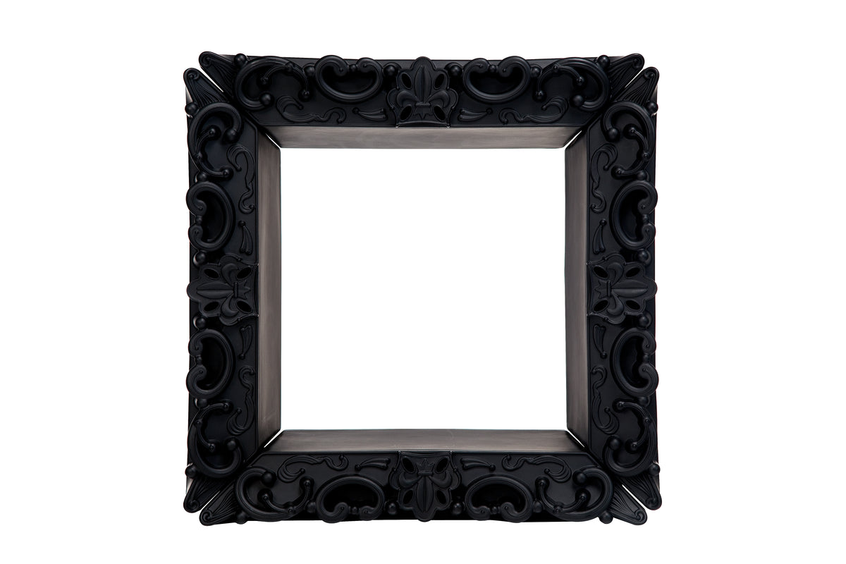Cube Decoratif Noir Laque Joker of Love Slide Design Face