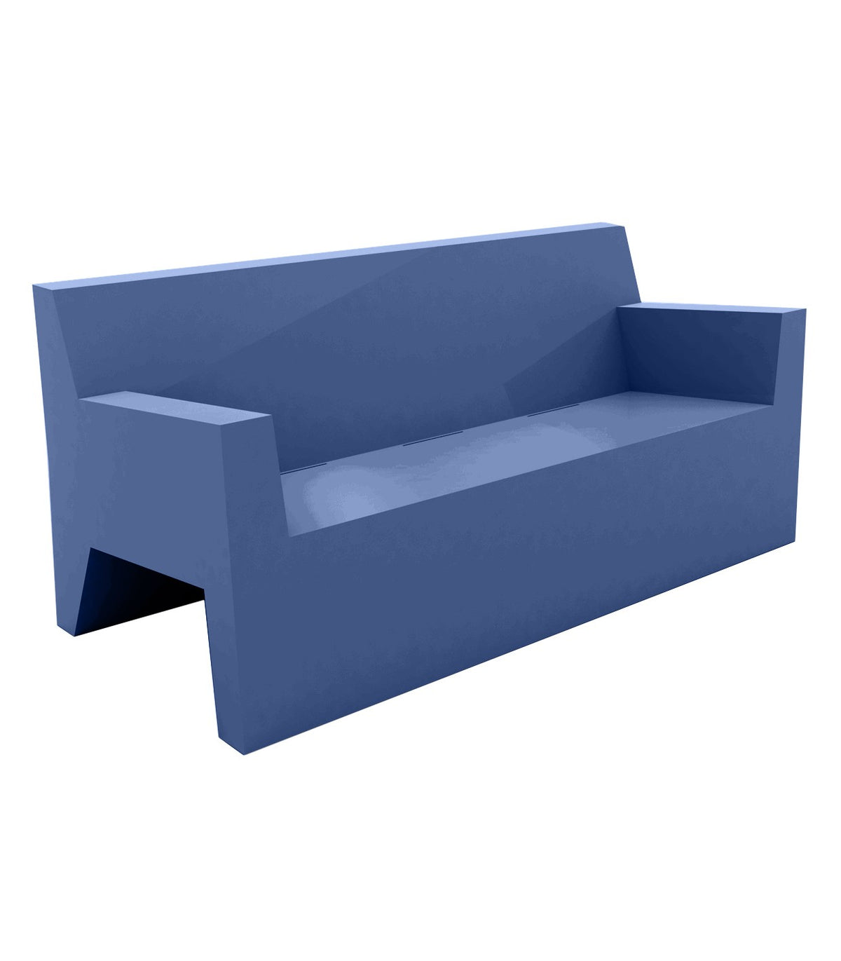 JUT sofa lacquered finish - Vondom - blue