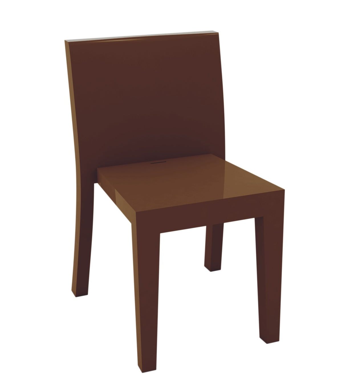 Chaise JUT laquée - bronze
