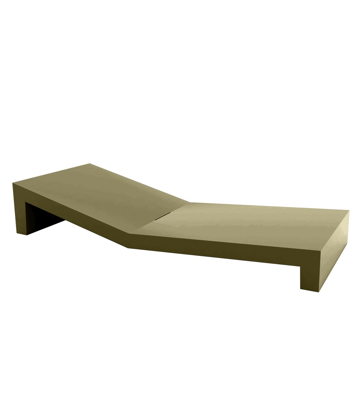 Transat laqué JUT Vondom - khaki
