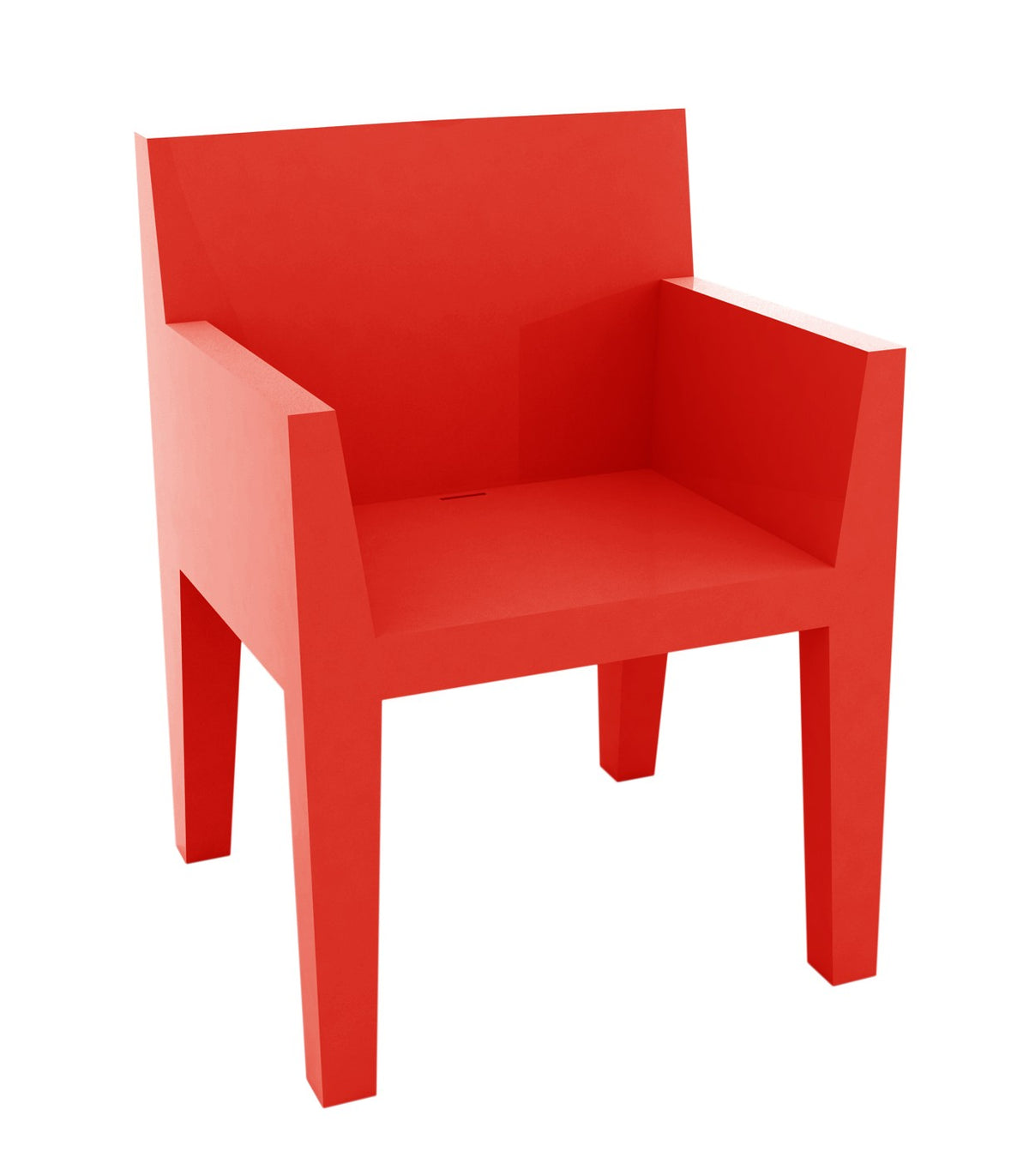 Fauteuil collection JUT Vondom finition laquée - rouge