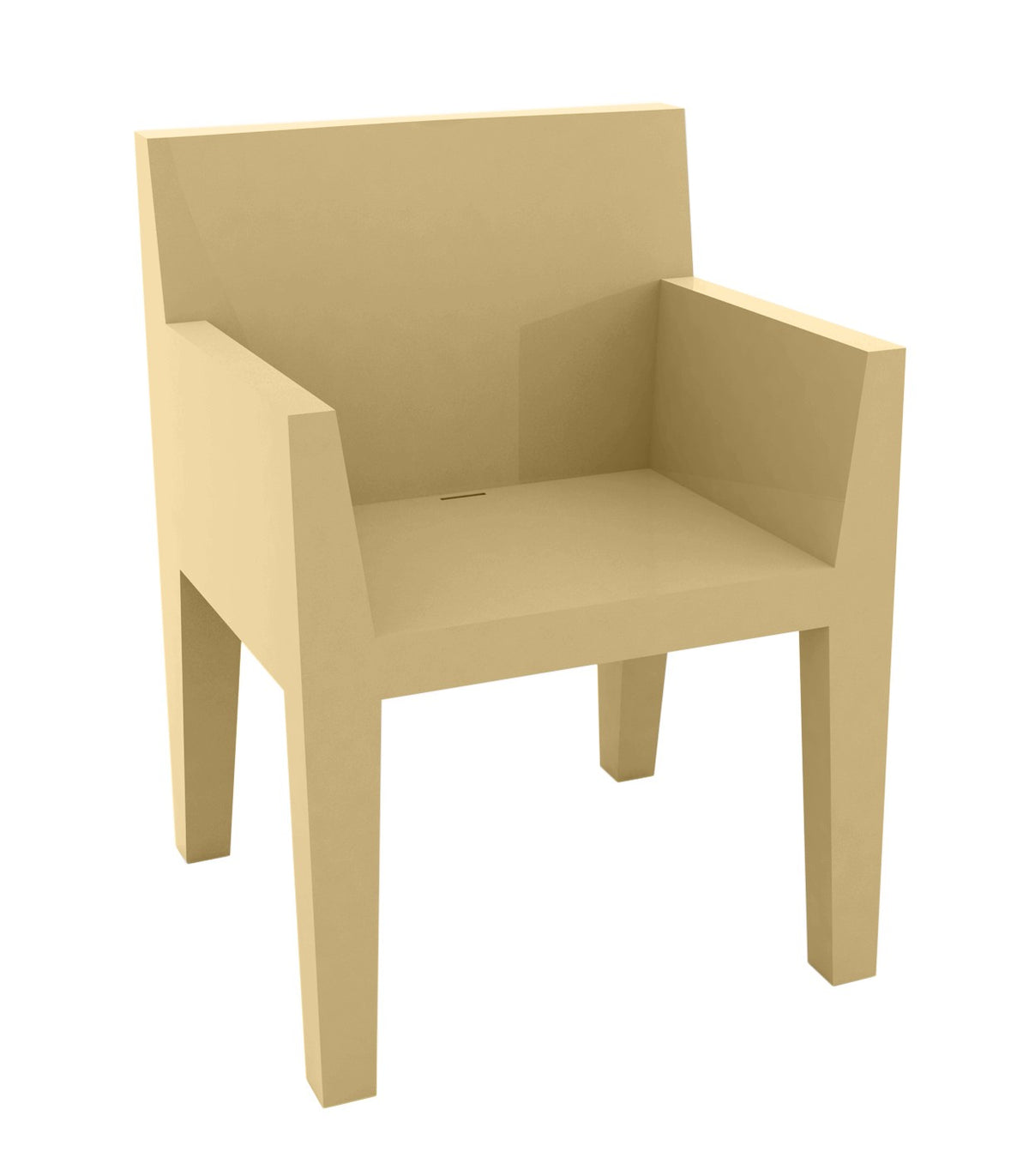Fauteuil collection JUT Vondom finition laquée - beige