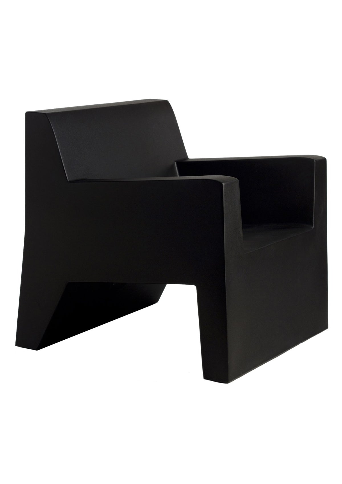 JUT lounge armchair Vondom - black