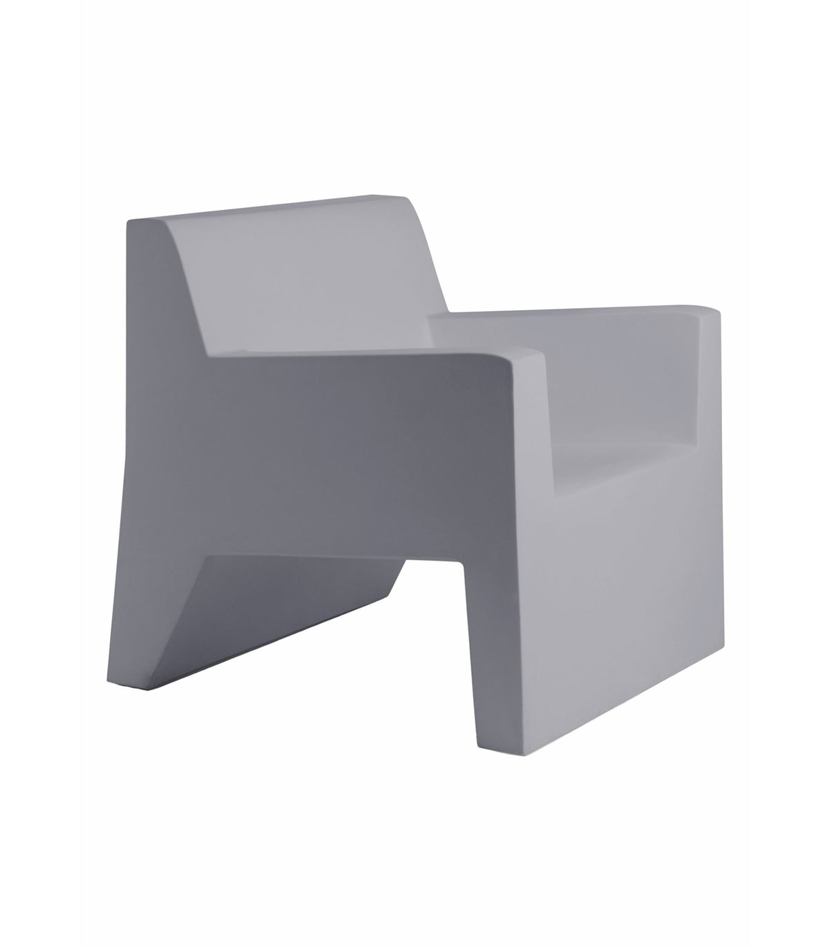JUT lounge armchair Vondom - steel grey