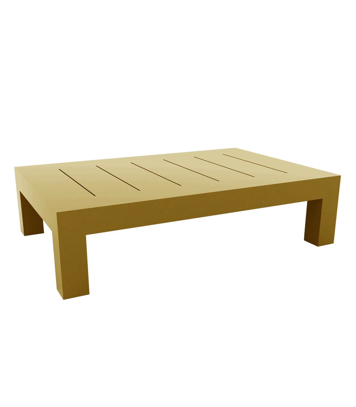 Table basse JUT laquée Vondom - champagne