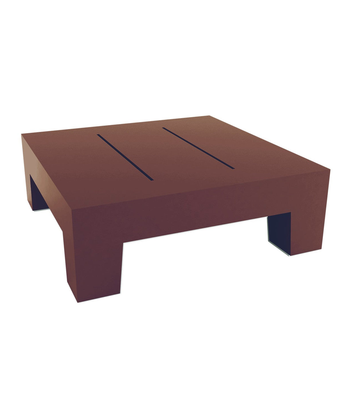 Table basse JUT Vondom laquée - bronze