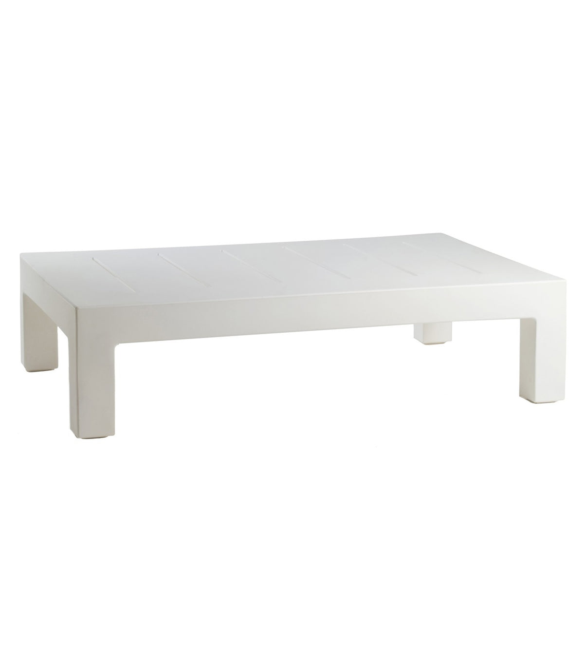 Table basse design collection JUT Vondom - blanc