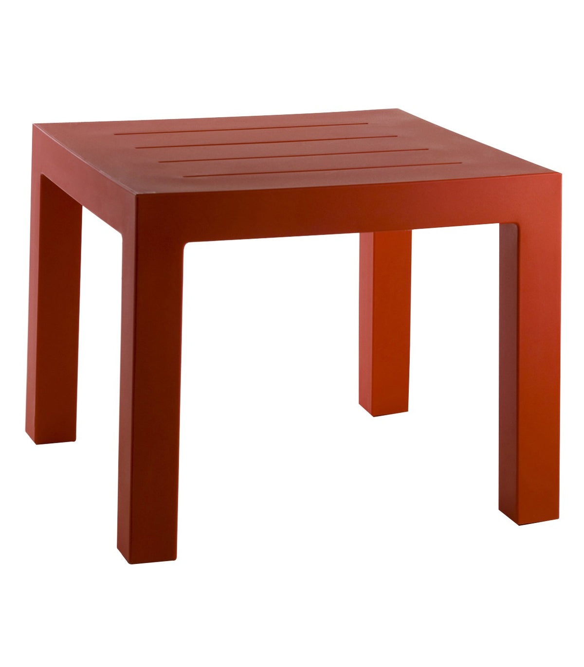 JUT table carrée Vondom - rouge