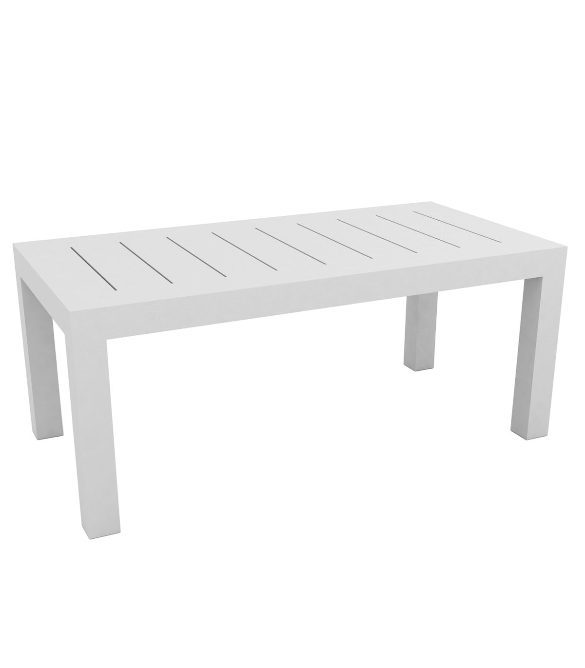JUT large rectangular table VONDOM - white