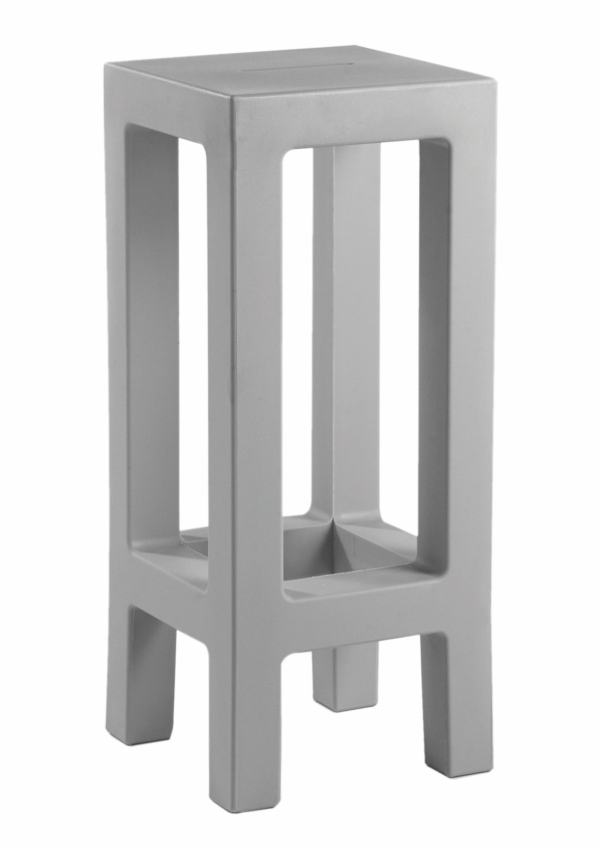 JUT bar stool Vondom - steel grey