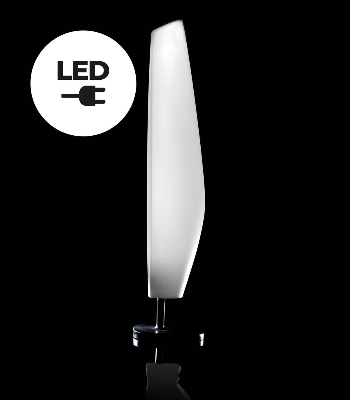 BLANCA LAMP - Outdoor lamp in the shape of a sail led couleur blanche