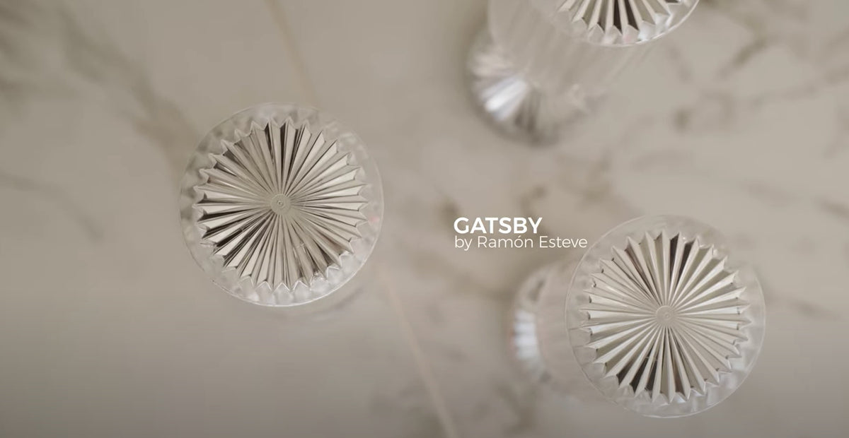 Lampe GATSBY avec 3 intensités lumineuses: 100%, 50% et 25% par VONDOM