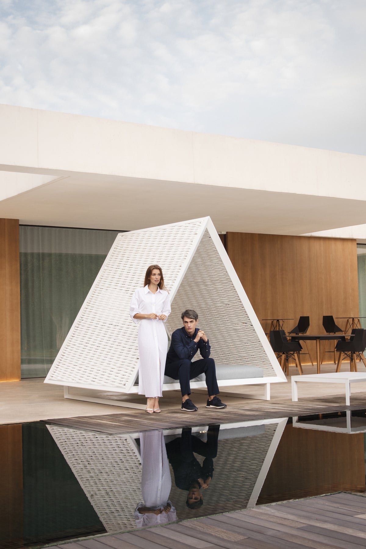 VONDOM Frame Vineyard toit avec cordes