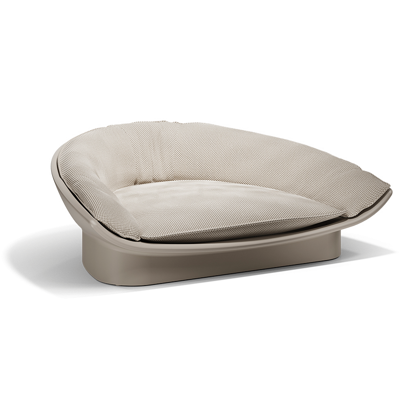 Lit de jardin Luna Vondom beige