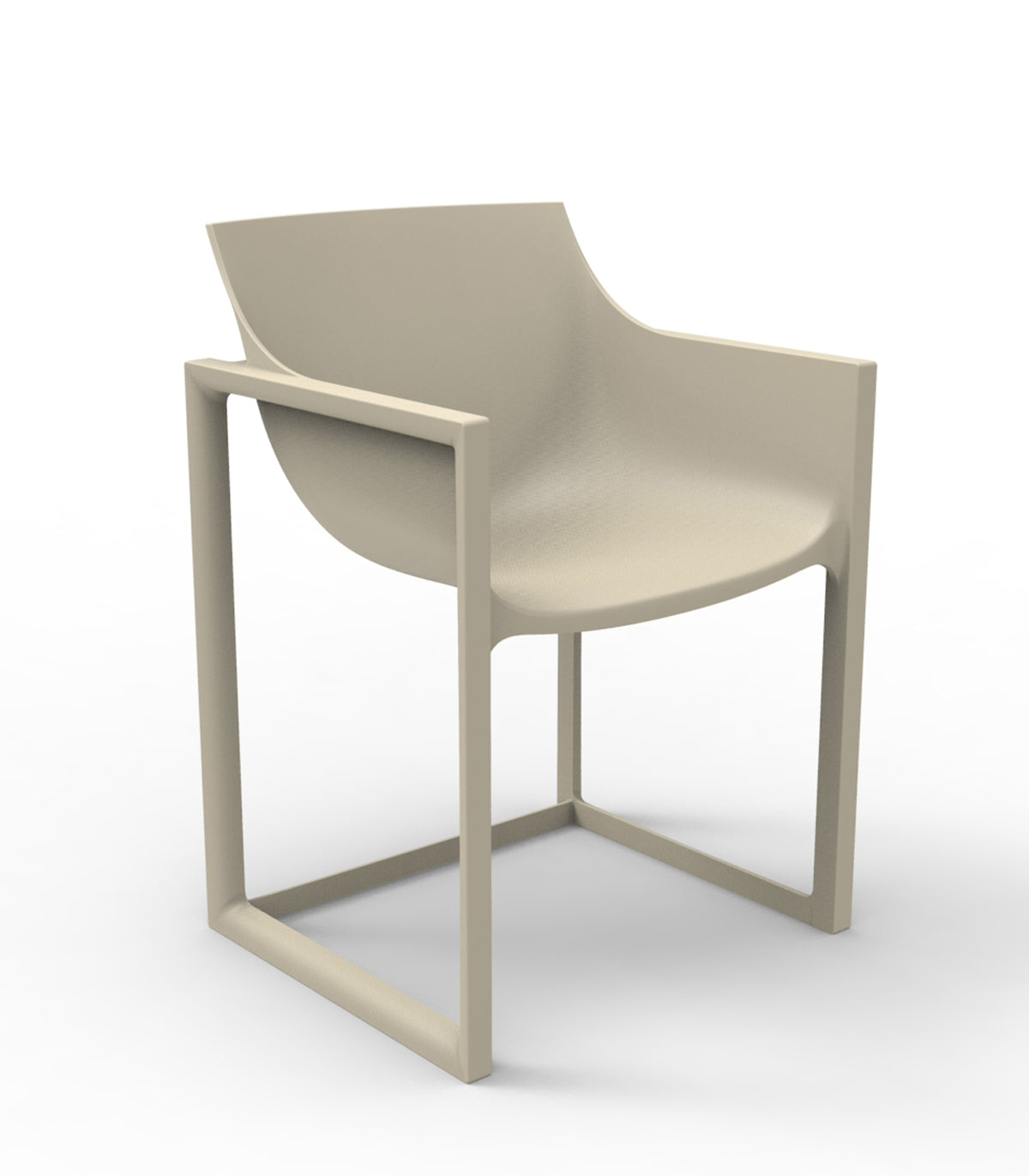 Chair Ecru Color WALL STREET by Vondom for Bars