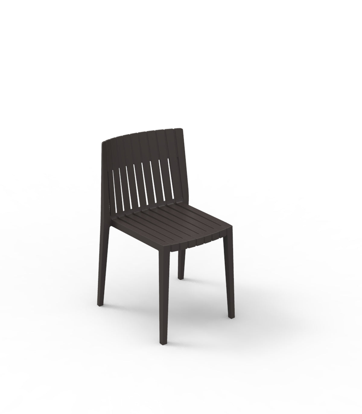 Chaise Couleur Bronze SPRITZ par Vondom pour les Restaurants