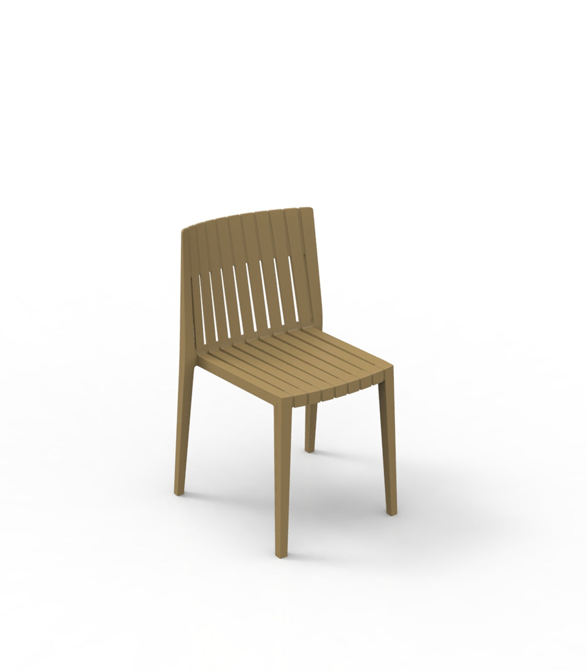 Chaise Couleur Sable SPRITZ par Vondom pour les Professionnels
