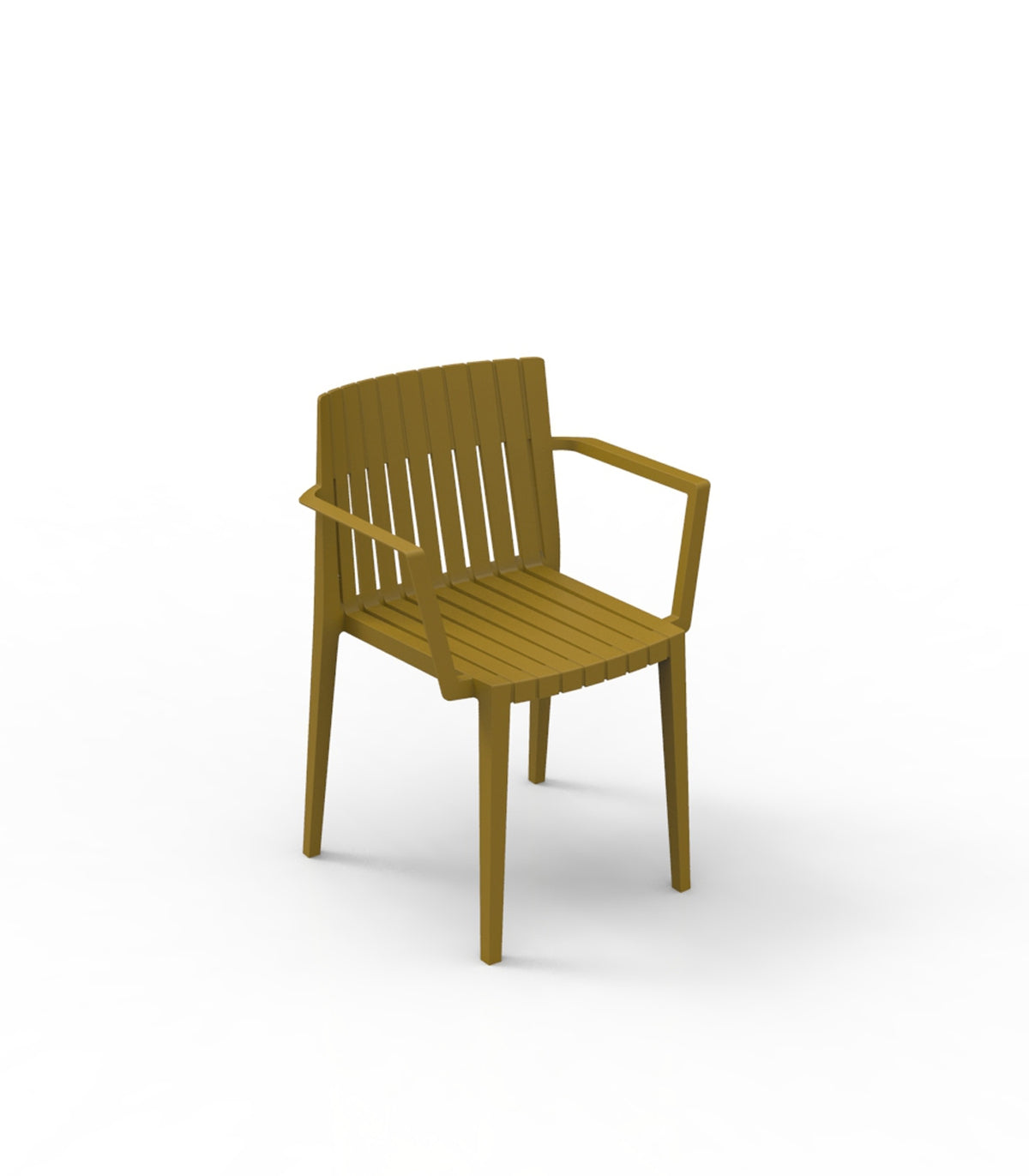 Fauteuil Couleur Moutarde SPRITZ par Vondom pour les Professionnels