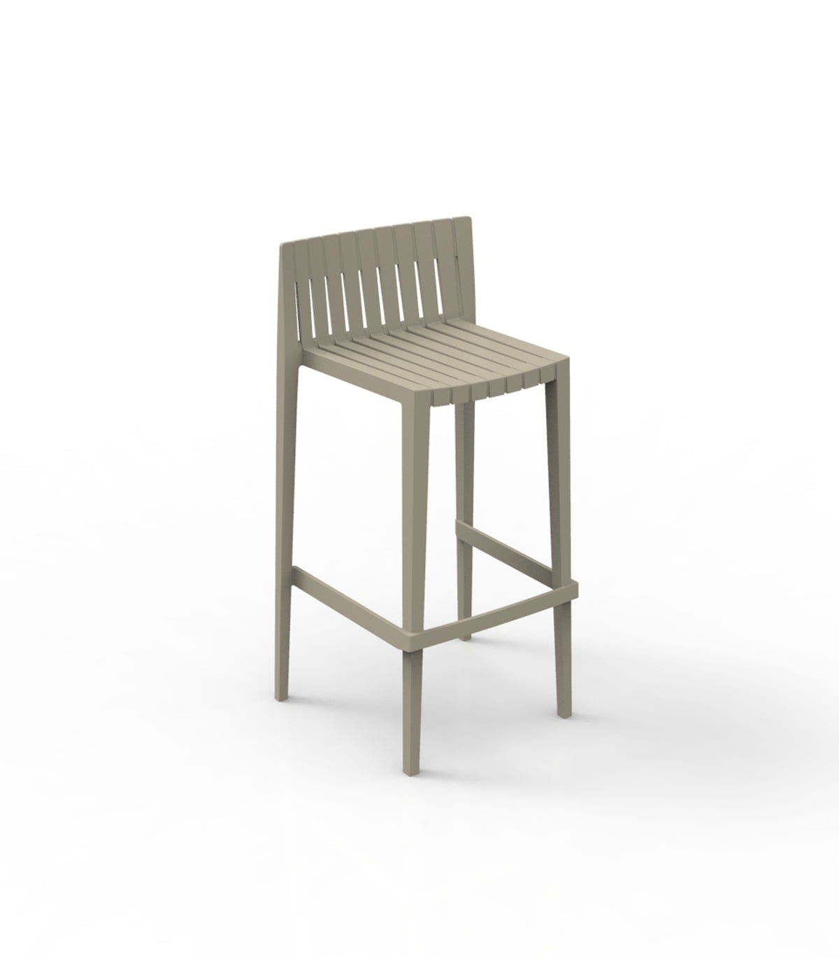 Stool Bar 97 Ecru Color SPRITZ by Vondom for Bars