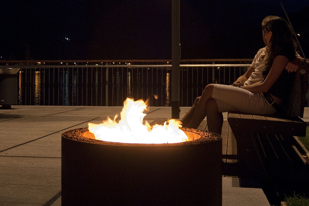 Mangiafuoco - Compact Steel and Pozzolana Fire Pit - AK47