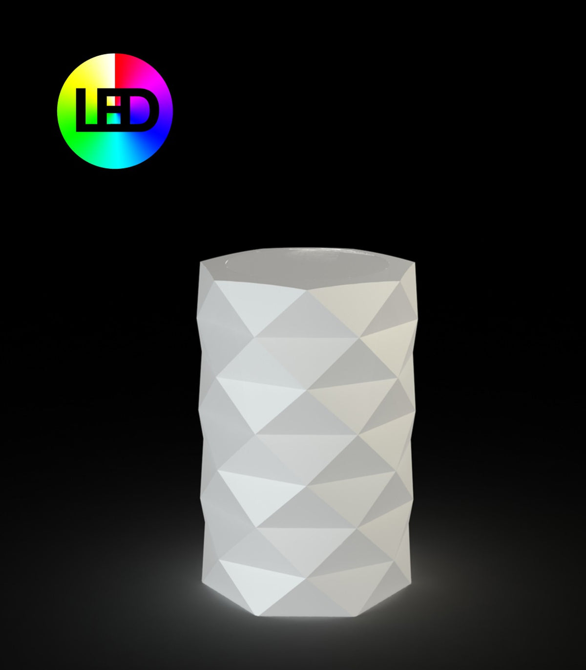 Marquis LED flower pot - Vondom